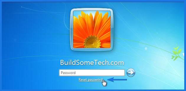 How To Create A Password Reset Disk For Windows 7 Usb