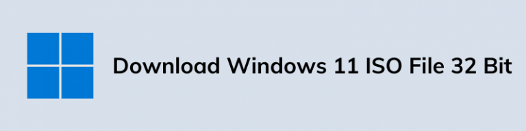 windows 11 32 bit