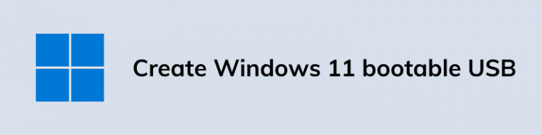 windows 11 usb install