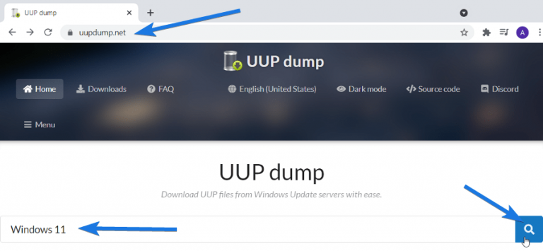 download windows 11 iso uup dump